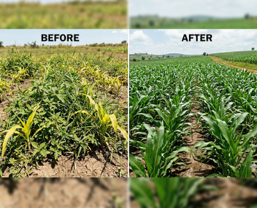 Mahindi RA Before and After Application | Kenagro East Africa
